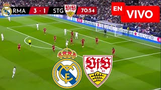 🔴 REAL MADRID VS STUTTGART PARTIDO EN VIVO  CHAMPIONS LEAGUE  JUEGA MBAPPE [upl. by Ellenet314]