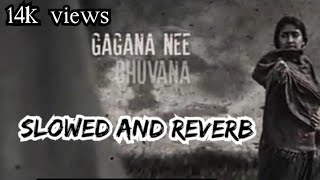 Gagana nee KGF 2 Slowed and reverb slowedandreverb [upl. by Asil514]