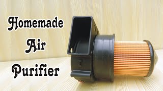 How To Make Homemade Air Purifier [upl. by Enyledam]