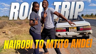 NAIROBI TO MTITO ANDEI ROAD TRIP 🚗💨😀 [upl. by Jodie]