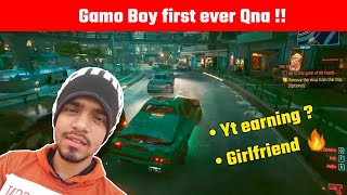 What is my Youtube earning monthly  Gamo Boy first ever QNA  Pubg lite [upl. by Nirihs]