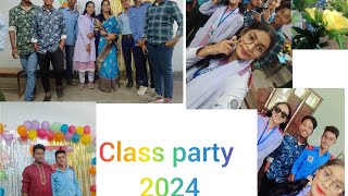 Class party 🥰🥀🥀 2024 foryou viralvideo [upl. by Eicnan107]