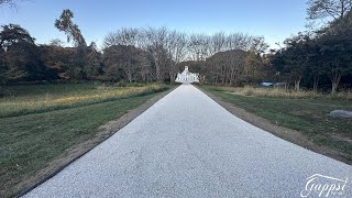 Gravel Driveway Installation with Gravelfix in Nissequogue N Y [upl. by Neelak]