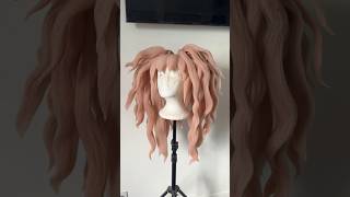 HOW I STYLE MY WIGS FOR COSPLAY  Style a Verosika Mayday Wig wme helluvaboss wig tutorial diy [upl. by Aehcsrop380]