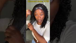 360 HD Lace Frontal Wig  4C Kinky Edges Realistic Hairline [upl. by Dewhirst]