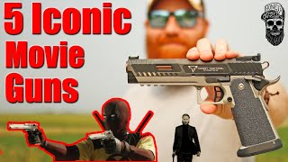 5 Iconic Movie Guns In Real Life [upl. by Varhol423]