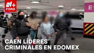 Detienen a líderes criminales y 10 miembros de célula en Amanalco Estado de México  Las Noticias [upl. by Dougal771]