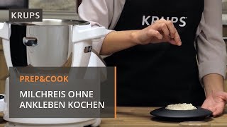 Milchreis mit Prep amp Cook ganz schnell zubereitet  Krups Rezept [upl. by Ahsir484]