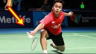 ANTHONY SINISUKA GINTING VS CHEN LONG AUSTRALIAN OPEN 2016  ANTHONY LOLOS KE SEMIFINAL [upl. by Llednol]