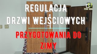 Regulacja drzwi zewnętrznych wejściowych do domu i mieszkania [upl. by Barna]