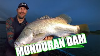 Barramundi fishing Monduran dam  8 Years in the making [upl. by Otrebide]