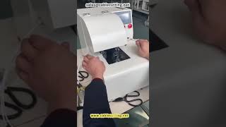 automatic flat cable middle joint taping machine [upl. by Prochoras726]