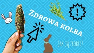 Zdrowa kolba  przepis na przysmak dla królika  DIY  CZYTAJ OPIS [upl. by Notlok]