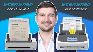 ✅ ScanSnap iX1600 vs ✅ ScanSnap iX1300  Desktop Scanner Comparison [upl. by Johnny70]