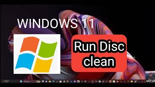 WINDOWS 11  run DISK CLEAN [upl. by Sakiv]