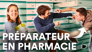 DEVENIR PRÉPARATEUR EN PHARMACIE  formation salaire d’un métier qui recrute [upl. by Annaehs]