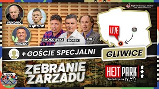 BOREK SMOK POL  GOŚCIE KANAŁ SPORTOWY W GLIWICACH ZEBRANIE ZARZĄDU HEJT PARK JESTEŚMY NA TY [upl. by Brownson]