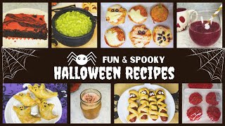 Fun amp Spooky Halloween Recipes  Quick and Easy [upl. by Nyletak948]