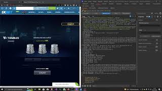 💲THIMBLES 100 HACKED  1XBET 👨🏽‍💻 [upl. by Lraep]