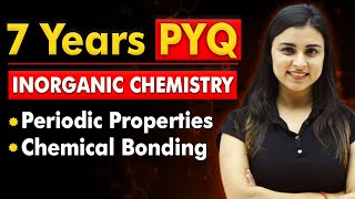 𝟳 𝗬𝗲𝗮𝗿𝘀 𝗣𝗬𝗤  Periodic Properties amp Chemical Bonding  NEET 2024 [upl. by Dobrinsky]