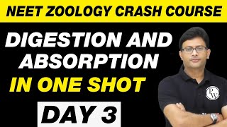 Digestion and Absorption in 1 Shot  All Theory Tricks amp PYQs  Zoology in 30 Days  Day 3  UMEED [upl. by Brad]