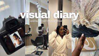 VISUAL DIARY launching my jewellery collection  unboxing  went a NBA game  new hairstyle [upl. by Lundquist]