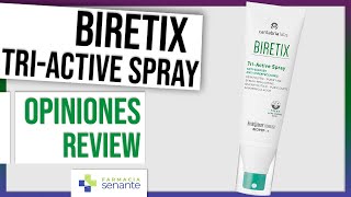 BIRETIX Tri Active SPRAY corporal ⭐ OPINIONES Biretix Spray Tri Active 💚FARMACIA SENANTE [upl. by Bobbi548]