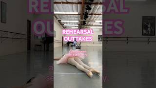 REHEARSAL OUTTAKES bloopersouttakesballerinadancerballetfailbehindthescenestuturehearsal [upl. by Trever642]