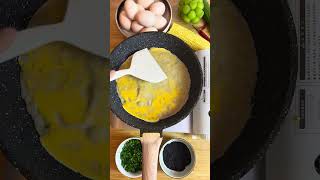 Love Pancakes Amazing Tutorial EP17 food pastry art Noodles 面食pancake recipe [upl. by Aldos739]