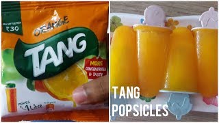 Tang Popsicles Recipe  Easy To Make Tang Popsicles [upl. by Morganne]