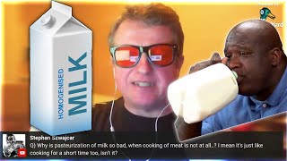 Is pasteurizedhomogenized milk unhealthy  HarrySerpanos [upl. by Stanway422]