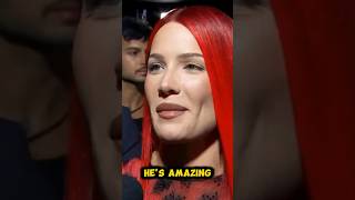 Halsey RESPONSE to Engagement Rumors With Her Boyfriend Avan Jogia VMAs Moments [upl. by Mini]