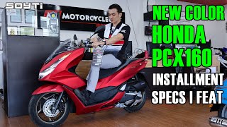 NEW HONDA PCX160 RED 2024  INSTALLMENT  SPECS [upl. by Alexandria258]