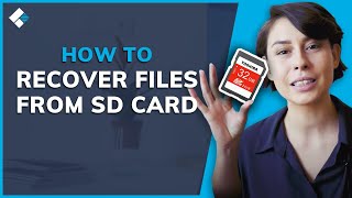 How to Recover Files from SD Card  SD Card Recovery [upl. by Nnawaj]