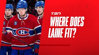 Where does Laine fit in the Canadiens roster [upl. by Lewan]