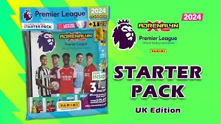 PANINI Premier League Adrenalyn XL 2024  STARTER PACK UK Edition [upl. by Og742]