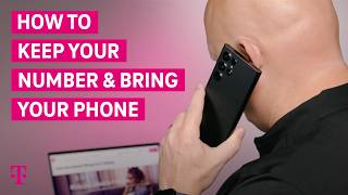 Switch to TMobile How to Keep Your Number amp Bring Your Phone  TMobile [upl. by Nixie779]