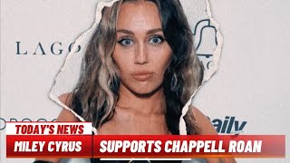 Miley Cyrus Speaks Out in Support of Chappell Roans Boundaries with Fans  Powerful Message [upl. by Arrekahs]