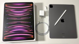 iPad Pro 6th Generation Unboxing Space Grey 129in [upl. by Ahsilam211]