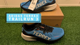 Adidas Terrex Agravic 3 Trail Running Shoes Review  On Feet amp Unboxing ASMR 4K [upl. by Siver]