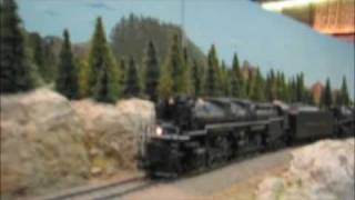 LBTA Rivarossi 2666 Alleghenyquot doubleheaderdoubletraction [upl. by Ettenel]