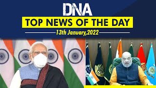 PM Modi conducts a virtual meeting with chief ministers  DNA Top News of the Day January 13 [upl. by Sneve]