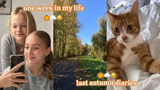 One week in my life ☀️☁️ Schule Halloween Outfits [upl. by Eimoan]