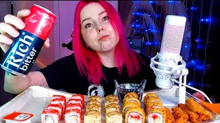 Роллы мукбангпланы на НГrolls mukbang [upl. by Elexa]