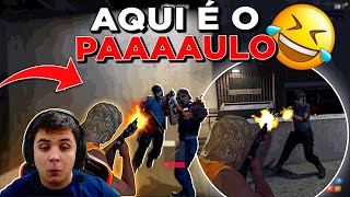 PAULINHO O LOKO MT0U 4 PM AO VIVO no GTA RP 😂 Modder Clips [upl. by Denby]