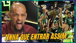 FELIPE MELO FALA POR QUE O PALMEIRAS VENCEU A LIBERTADORES DO FLAMENGO [upl. by Eldred285]