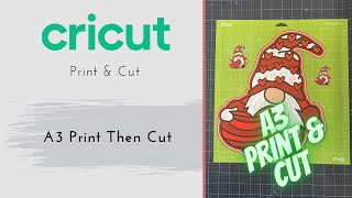 Cricut A3 Print Then Cut [upl. by Yvan]