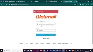 Como Acessar meu WebMail [upl. by Nolitta]