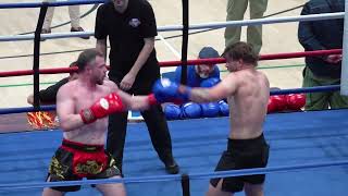 Fight 10  Sean Cartland Team Parks Muay Thai v Shaun Chapman Elite Korean Kickboxing [upl. by Collum]