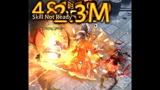 Diablo Immortal Blood Knight 600mill DMG Test Dummy [upl. by Lemej]